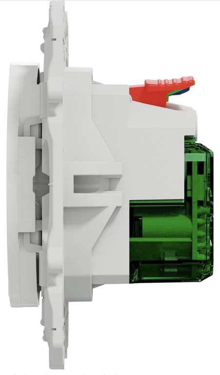 Prise affleurante + usb C Schneider Electric Odace - 10,5W - blanc - S520089 (vendeur tiers)
