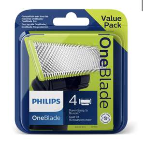 Pack de 4 lames de rasoir Philips OneBlade QP240/50