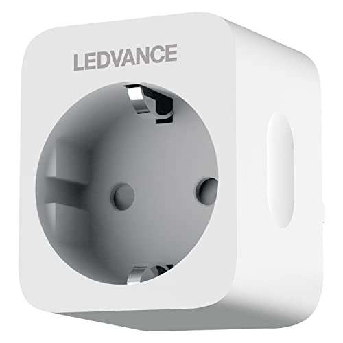 Prise connectée LEDVANCE Smart + WiFi, compatible avec Google et Alexa Voice Control