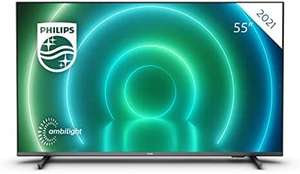 TV 55" Philips 55PUS7906/12 - 4K UHD, Android Tv, Ambilight
