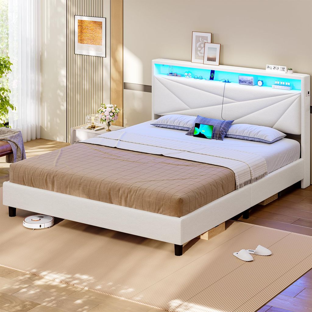 Lit Kimenich 160x200 avec Sommier (Vendeur tiers)