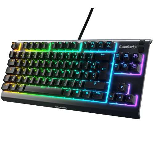 Clavier gaming filaire SteelSeries Apex 3 TKL RVB - Azerty