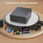 Mini Projecteur Wielio - 18000 Lumens, WiFi, Bluetooth (vendeur tiers)