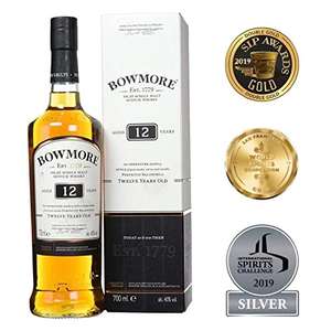 Bouteille de whisky Bowmore 12 ans Islay - 70cl