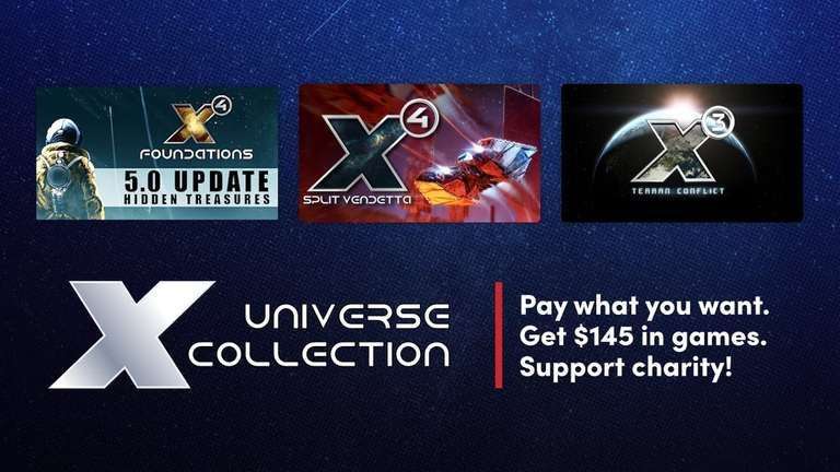 The X Universe Collection Bundle - X2: The Threat, X: Tension et X: Beyond the Frontier sur PC dès 1€ (Dématérialisé - Steam)