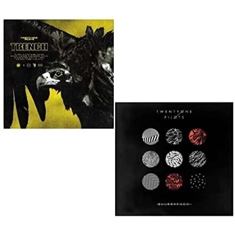 Pack de 2 disques CD album Trench et Blurryface - Twenty One Pilots