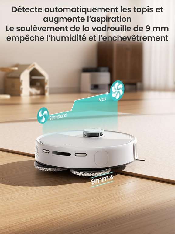 Kit Panni In Microfibra Per Aspirapolvere Robot LEFANT M3L – Set Da 4 Ricambi Lavabili E Durevoli