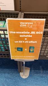 Jeu de cartes Skyjo offert pour tout achat d'une enceinte JBL Go 3 - Geispolsheim (67)