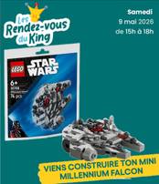 Mini Lego Millennium Falcon à construire offert