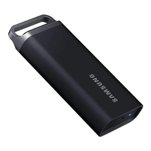SSD Externe Samsung T5 EVO - 4 To, Jusqu'à 460 Mo/s, USB-C 3.2 (via ODR 100€)