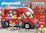 Jouet Playmobil City Life 5677 - Camion de Cuisine de Rue, City Life, Food Truck Restauration