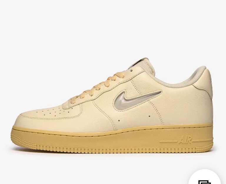 Chaussures Nike Air Force 1 '07 LX - beige du 36 au 50 (via remise panier)