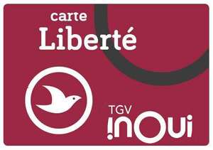 Carte de transport SNCF Liberté - Valable pendant 12 Mois