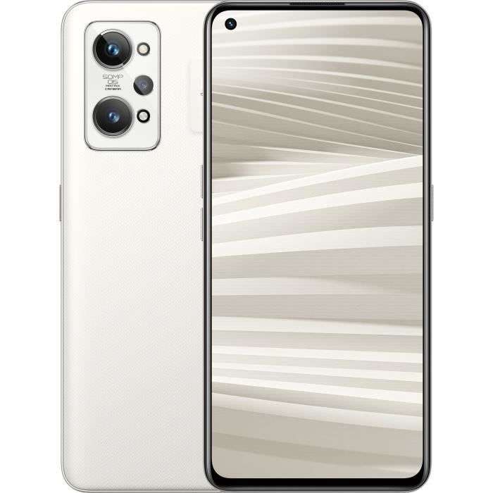 Smartphone 6.62" Realme GT2 5G - FHD+ AMOLED 120 Hz, Snapdragon 888, 12 Go RAM, 256 Go, Charge 66 W, Batterie 5000 mAh (128 Go à 399,99€)
