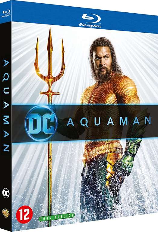 Sélection de films Blu-Ray Full HD en Promotion - Ex : Aquaman - Blu-ray Full HD (1080p) - Faches-Thumesnil (59)