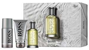 Coffret Parfum Hugo Boss Bottled pour Homme - Eau de toilette (100ml), Déodorant (150ml), Gel Douche (100ml)