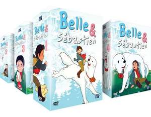 Pack 4 coffrets DVD Belle et Sébastien - Intégrale (16 DVD)