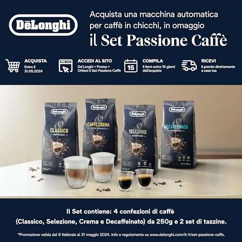 Machine à café De'Longhi Dinamica Plus Perfetto ECAM372.95.TB