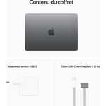 PC Portable Apple Macbook Air 13' M2 - 8Go RAM, 256Go SSD (via bonus de reprise 150€)