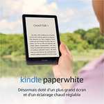 Sélection de Liseuses Kindle Amazon en promotion - Ex: Liseuse Kindle Paperwhite 2023 (16Go)