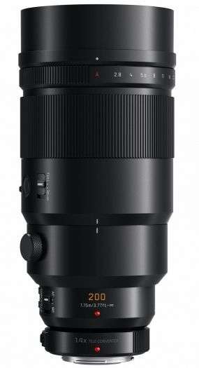 Objectif µ4/3 Panasonic Leica DG Elmarit 200mm F2.8 Power OIS + multiplicateur 1.4x