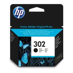 Sélection de Cartouches d'Encres HP en promotion - Ex : 302 Noir Authentique HP (Via 13.55 € sur Carte Fidélité) - Vénissieux (69)