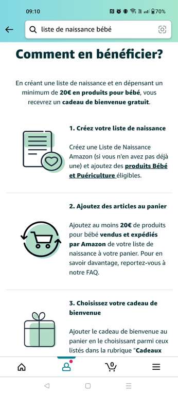 Un produit puériculture offert dès 20€ d’achat de produits pour bébé vendus et expédiés par Amazon (parmi une sélection)
