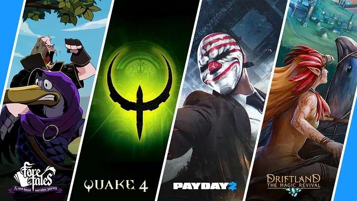 [Prime Gaming] Quake 4, Star Wars: The Force Unleashed 2, In Sound Mind, PayDay 2 + “The Gage Mod Courier”, Farming Simulator 19 ... offerts