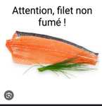 Filet de saumon ASC entier - 1 kg