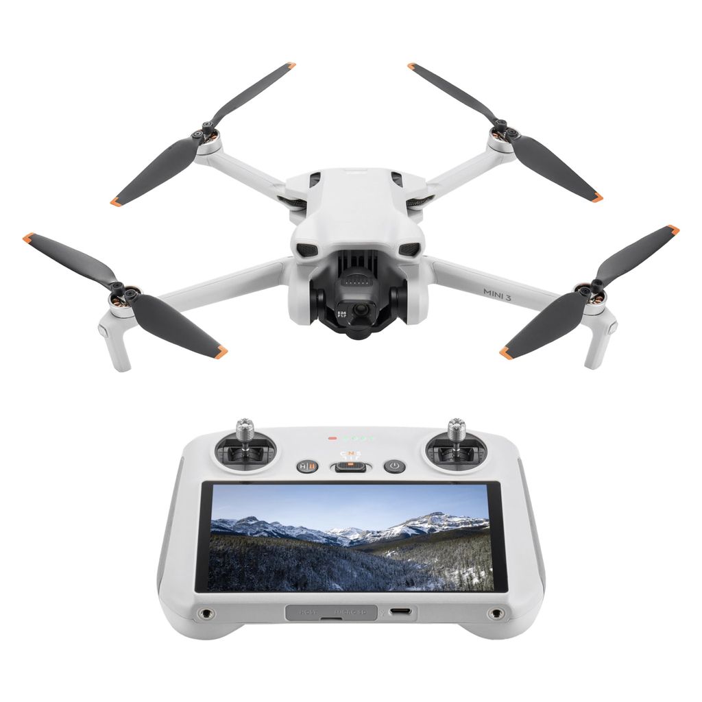Drone DJI Mini 3 (DJI RC) (C0) Caméra 4K HDR, Nacelle 3 Axes, Transmission 10 Km - 249g
