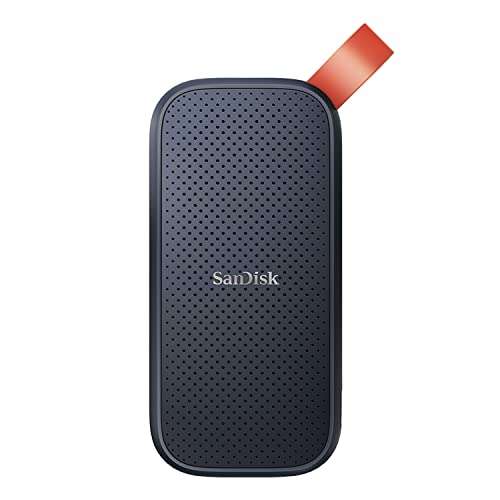 SSD Portable NVMe SanDisk (SDSSDE30-1T00-G25) - 1 To, Étanche et Antichoc, Lecture jusqu'à 520 Mo/s