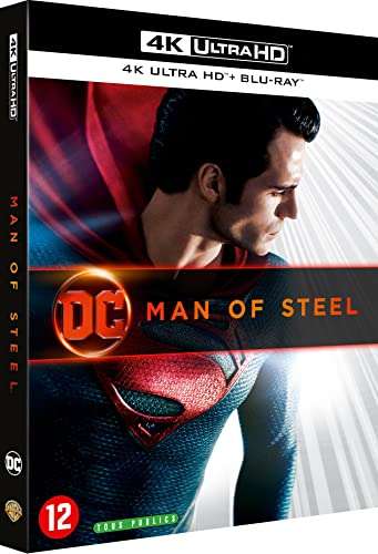 Coffre Blu-Ray Man of Steel (2013) - 4K Ultra HD + Blu-ray + Digital UltraViolet + Fourreau