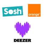 [Orange/Sosh - Sous Conditions] Deezer Premium 1€/mois pendant 6 mois puis 11,99 €/mois (sans engagement)