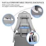 Sac à Dos Vmikiv pour Ryanair Bagage Cabine - 40x20x25cm, Sac de Voyage pour Ordinateur Portable 14", Imperméable (Vendeur Tiers)