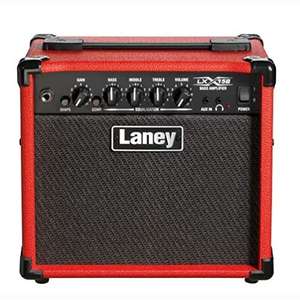 Ampli / combo basse électrique Laney LX15B LX Series - 15 W, noir/rouge
