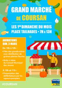 Distribution de graines de plantes fleuries & Animations gratuites sur le Grand marché de Coursan (11)