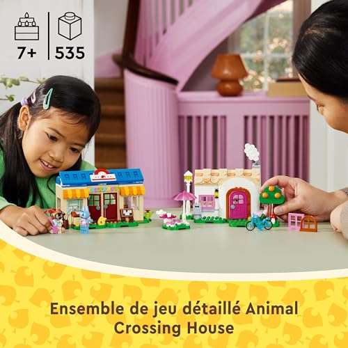 Jeu de construcion Lego Animal Crossing (77050) Boutique Nook et Maison de Rosie