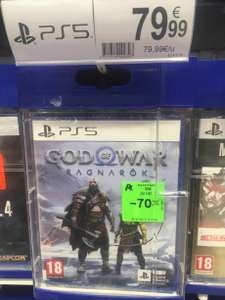 Sélection de jeux PS4 et PS5 en promotions - ex: God of War Ragnarök sur PS4 et PS5 - Cognac (16) Auchan