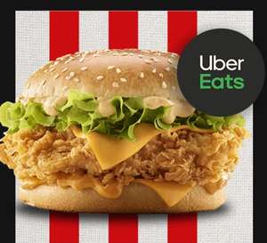 Burger Colonel Original offert dès 20€ d’achat de produits KFC sur Uber Eats
