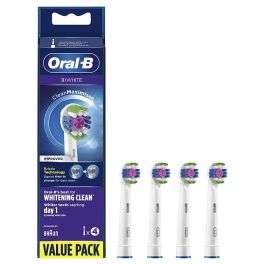 Lot de 4 Brossettes Oral-B 3D White X4 Clean Max