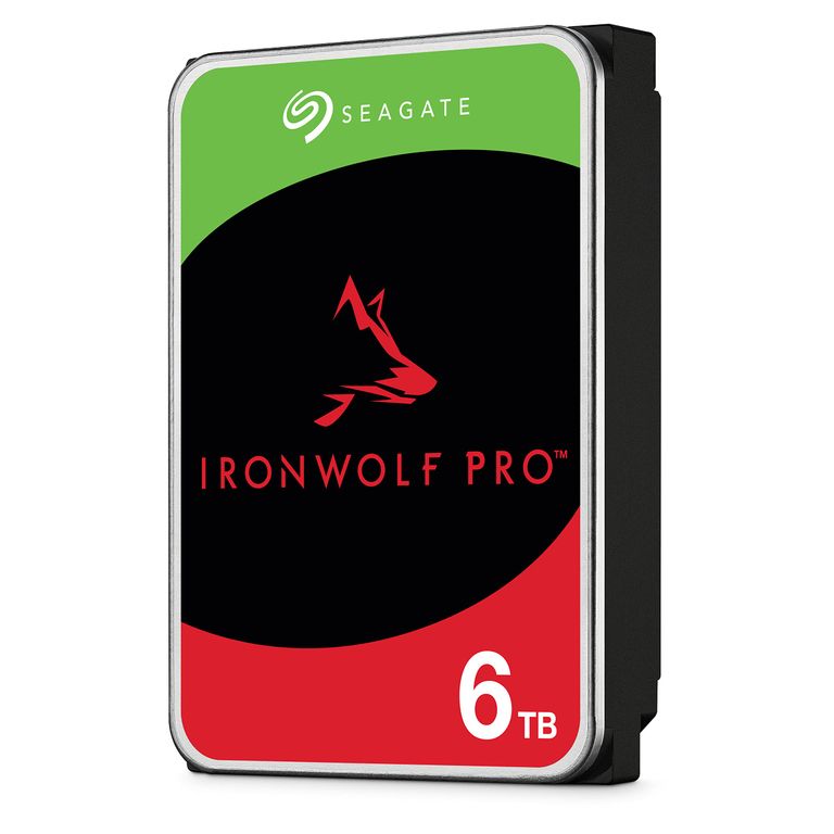 Disque Dur Interne 6 To Seagate IronWolf Pro ST6000NT001 - NAS HDD, CMR, 3,5”, SATA 6 Go (Vendeur Tiers)