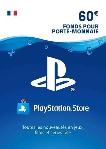 Carte PlayStation Network (PSN) France - 60€ (Dématérialisé)