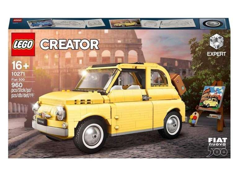 Jouet Lego Creator Expert 10271 Fiat 500