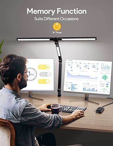 LIVARNO home Lampe de bureau LED avec bras flexible, 6…