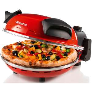 Four à pizza Ariete 909 - 1200 watts, rouge