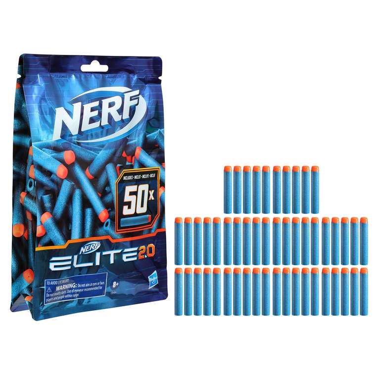 Pack de 50 fléchettes 2.0 Nerf