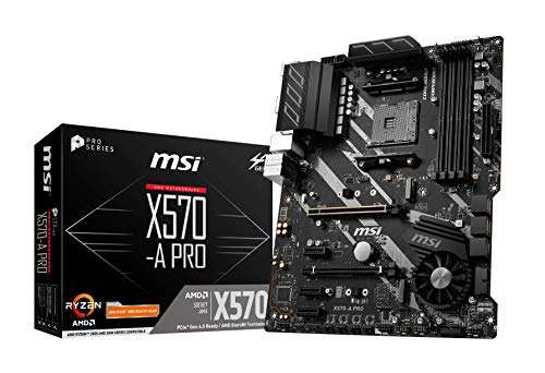 Carte mère MSI X570-A Pro AMD AM4 - DDR4, m.2, USB 3.2 Gen 2, ATX
