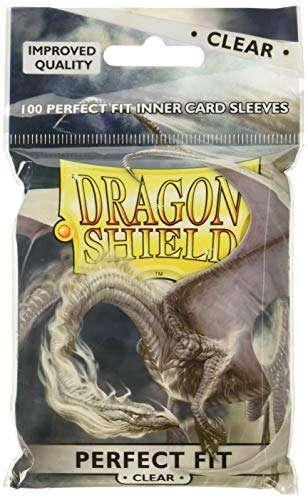 100 Pochettes de Protection Dragon Shield Perfect Fit