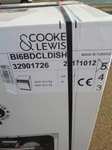 Lave-vaisselle encastrable 16 couverts Cooke & Lewis - 60 cm