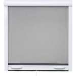 Moustiquaire de fenêtre en aluminium laqué blanc - L125 x H145 cm